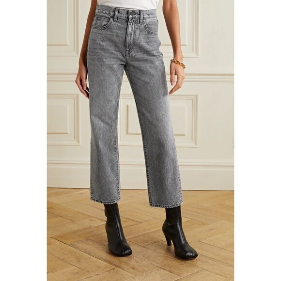 slvrlake london crop jeans in midnight size 28” - Picture 1 of 12